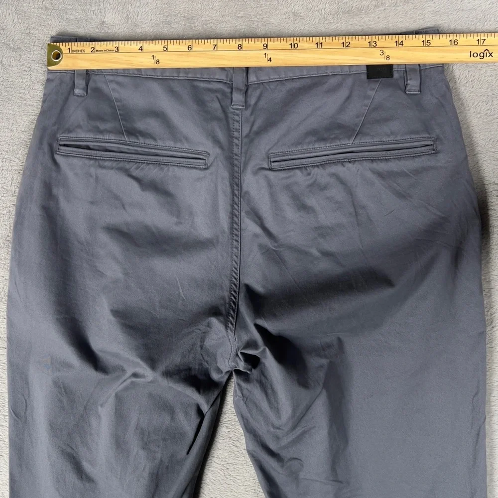 Vuori Collins Chino Pants Men's 30x31 Gray 5-Pocket Stretch Twill‎ Cotton V433